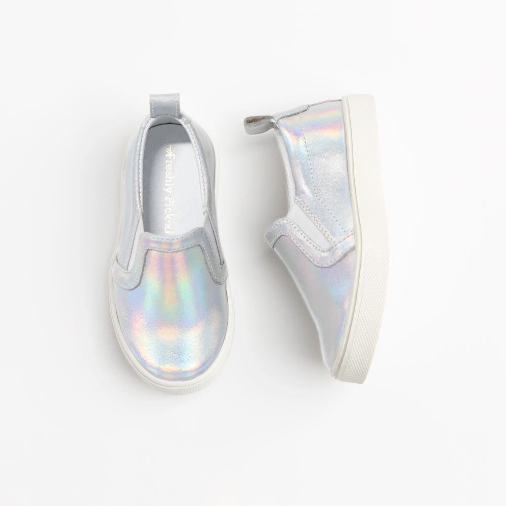 Misty Laser Classic Slip On Sneaker Kids - Slip - On Sneaker by Freshly Picked – Don't Panic Shoes