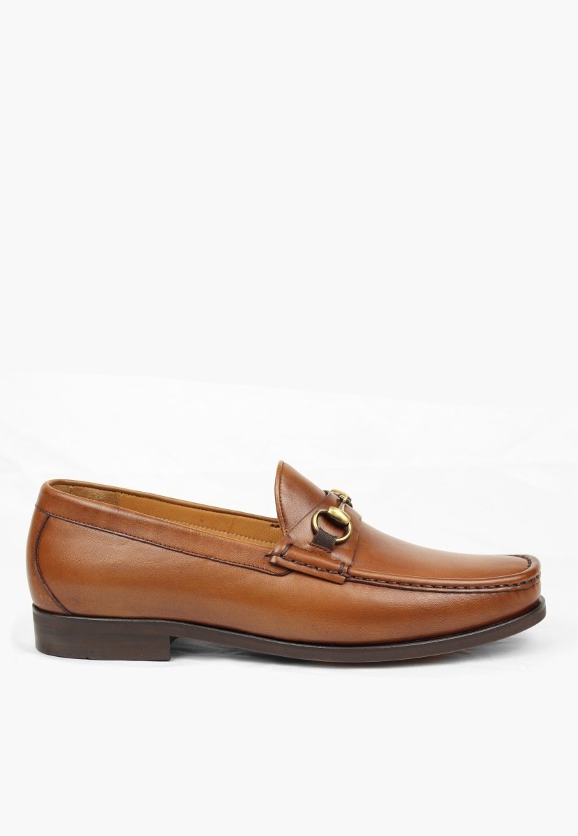 MoccaSini Men’s Leather Handstitched Moccasin Cognac MEN SHOES by Sepol Shoes – Don't Panic Shoes