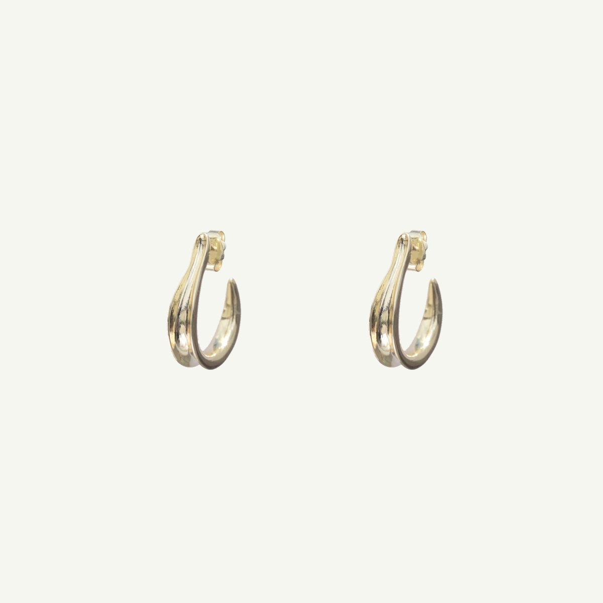 Musa Hoop Earrings Small Earrings by Rahya Jewelry Design – Don't Panic Shoes