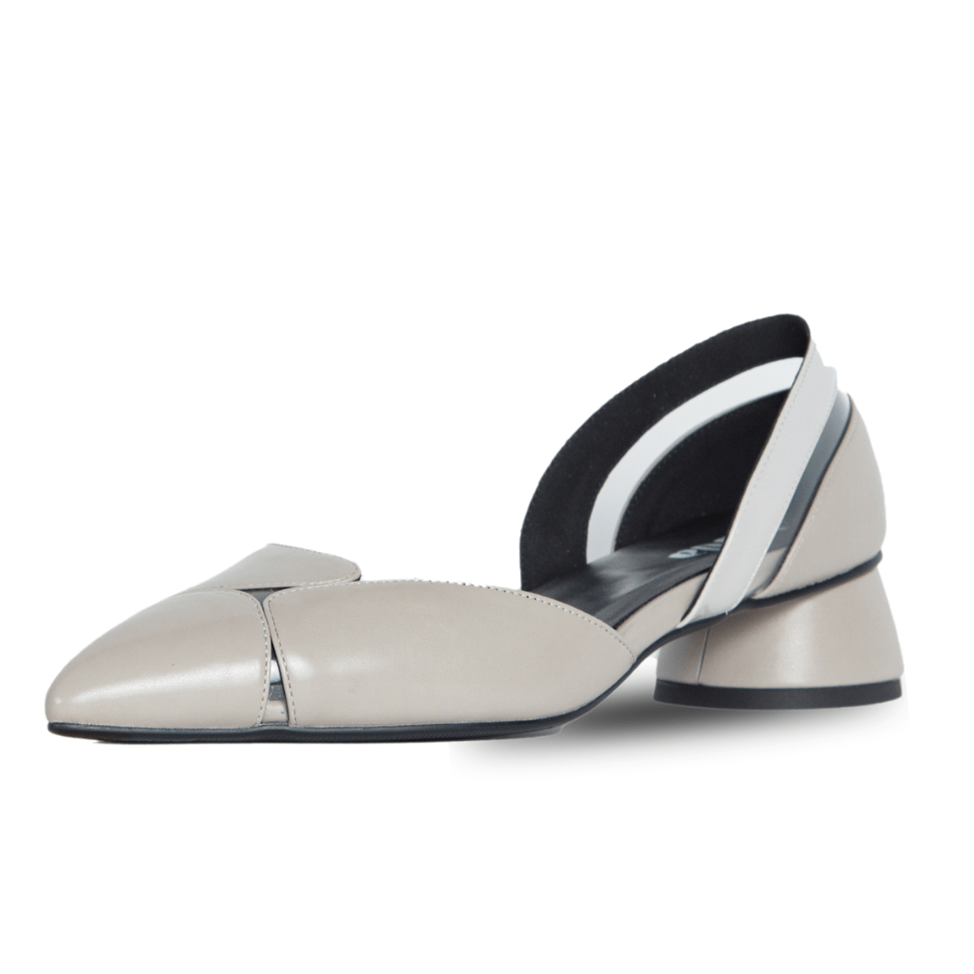 Natalia Flats Grey Shoes by Vaila Shoes – Don't Panic Shoes
