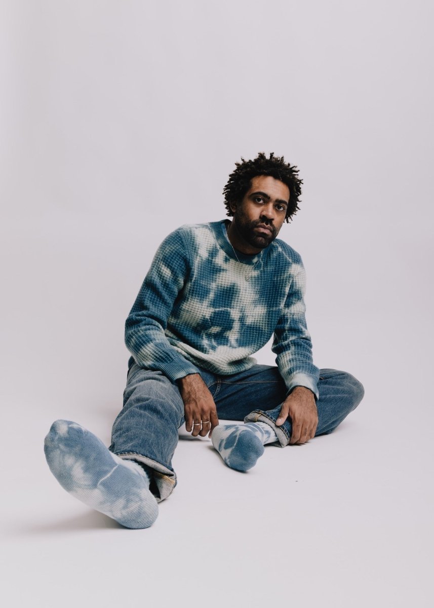 Natural - Dyed Retro Crew Socks by American Trench – Don't Panic Shoes