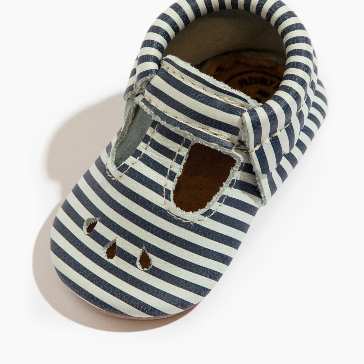 Navy And White Stripes Mary Jane Mary Jane by Freshly Picked – Don't Panic Shoes
