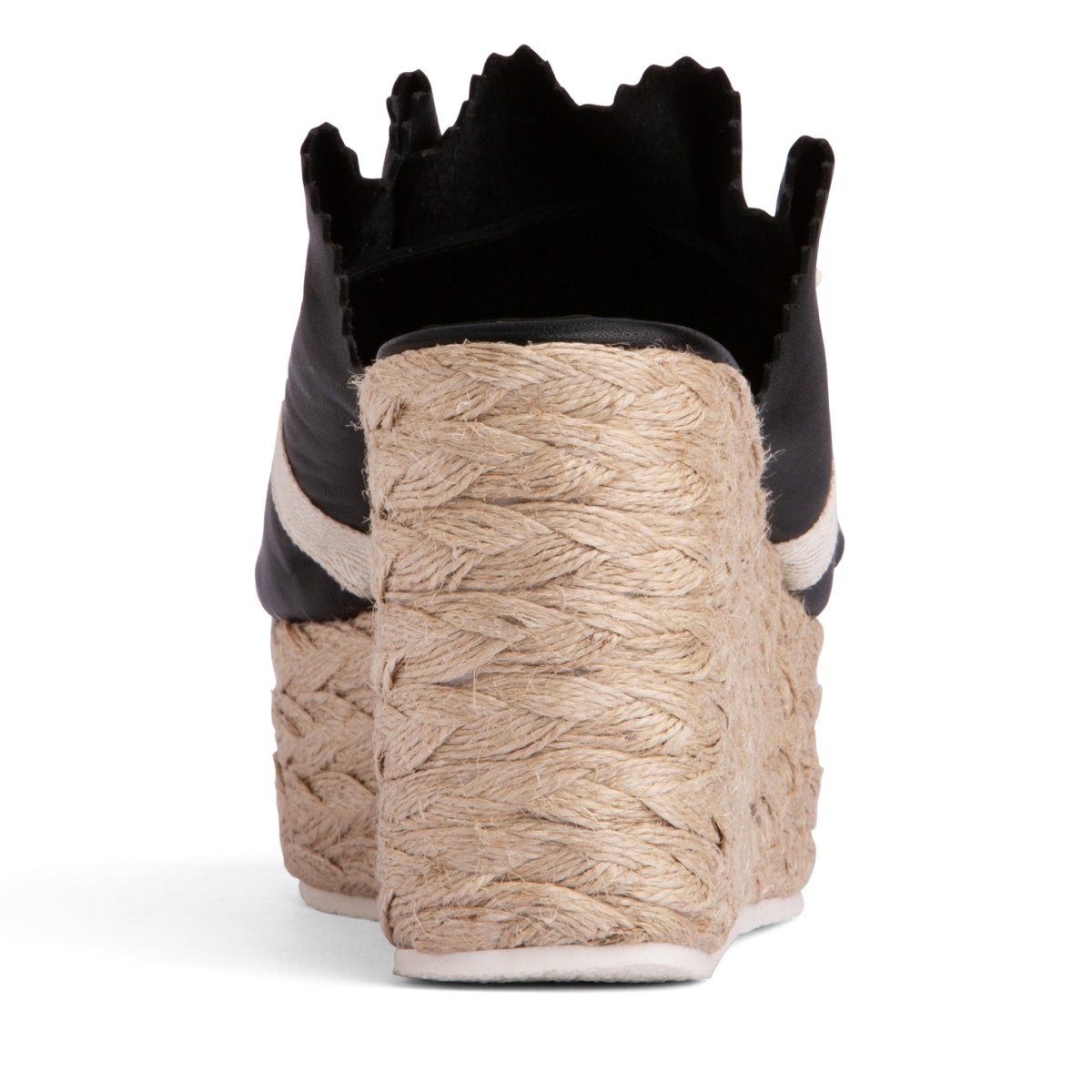 Noelle Wedge Women’S Leather Rope Cushioned Platform Sandal Heels by Beautiisoles – Don't Panic Shoes