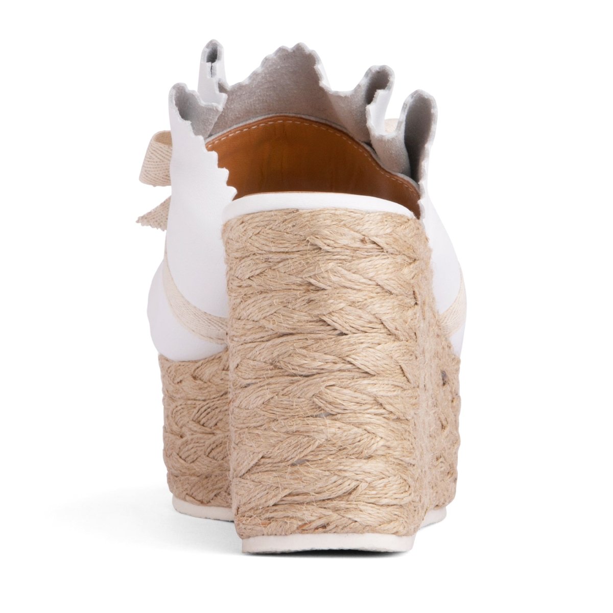 Noelle Women’S Leather Rope Wedge Platform Cushioned Sandal Heels by Beautiisoles – Don't Panic Shoes