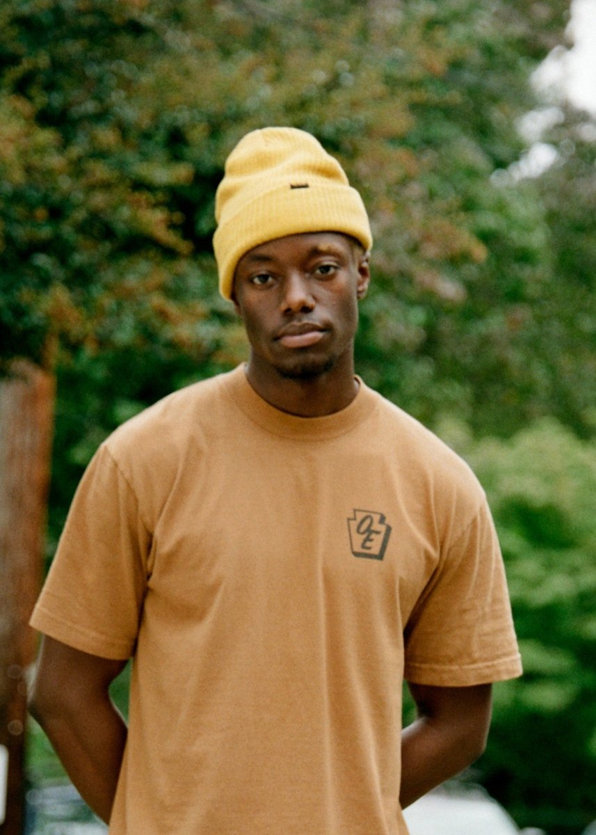 Oe Sport Reversible Knit Cotton Cardigan Stitch Beanie Accessories by American Trench – Don't Panic Shoes