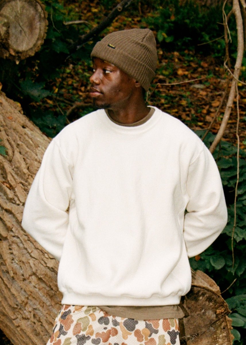 Oe Sport Reversible Knit Cotton Cardigan Stitch Beanie Accessories by American Trench – Don't Panic Shoes