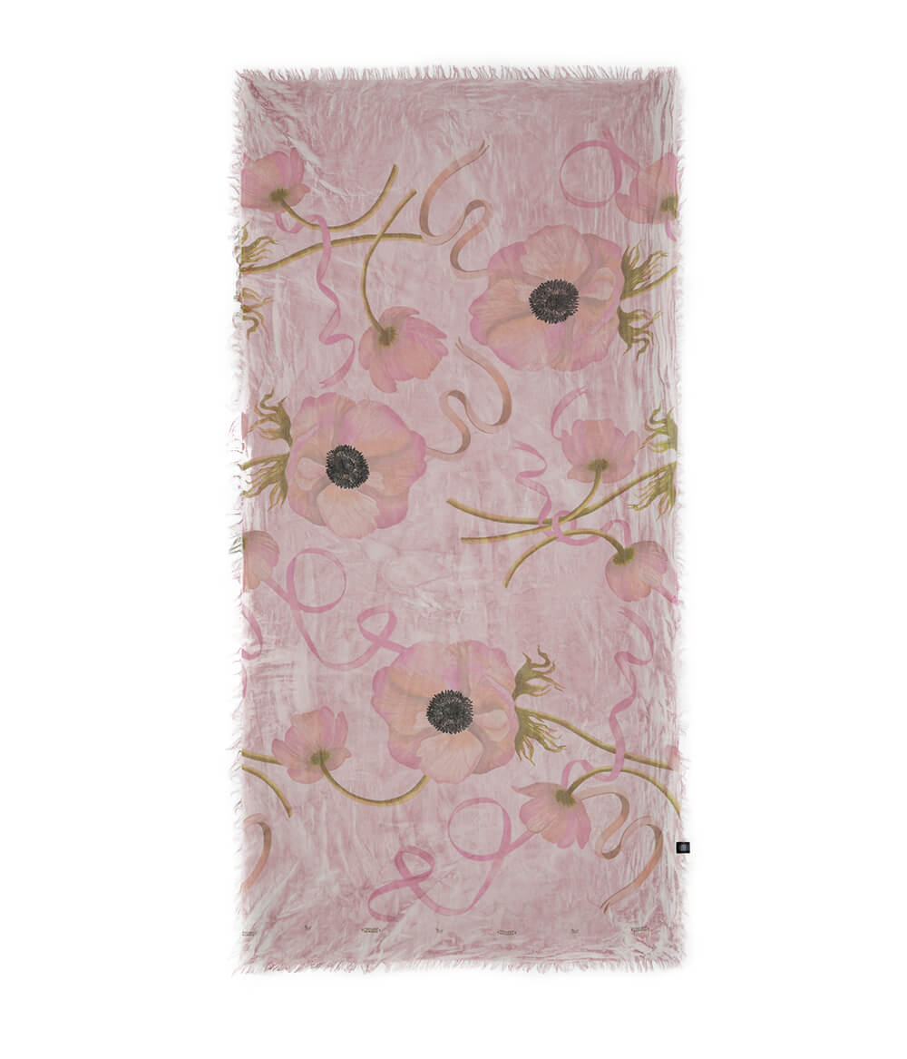 O'keeffe Mauve 26 Bamboo Fiber Mauve Bamboo Scarves by Mar Soreli – Don't Panic Shoes