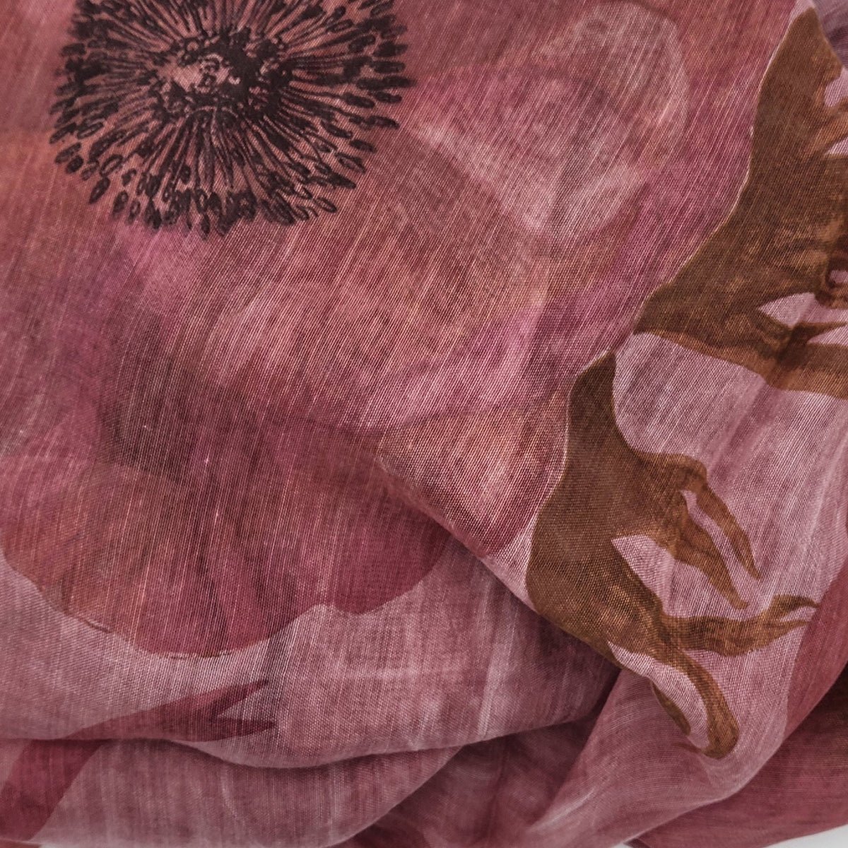 O'keeffe Mauve 26 Bamboo Fiber Mauve Bamboo Scarves by Mar Soreli – Don't Panic Shoes