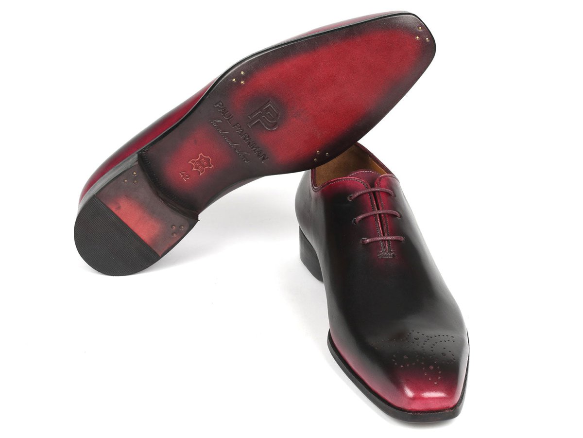 Paul Parkman Black And Red Men's Oxford Shoes (IdKr254 - 01 - 83) Shoes by Paul Parkman – Don't Panic Shoes
