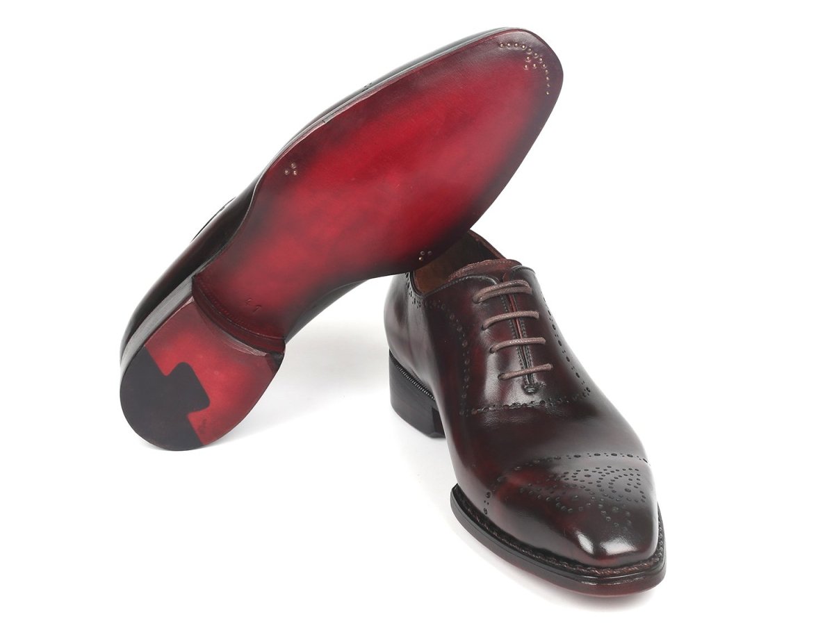 Paul Parkman Dark Bordeaux Goodyear Welted Oxfords (Id56brd83) by Paul Parkman – Don't Panic Shoes