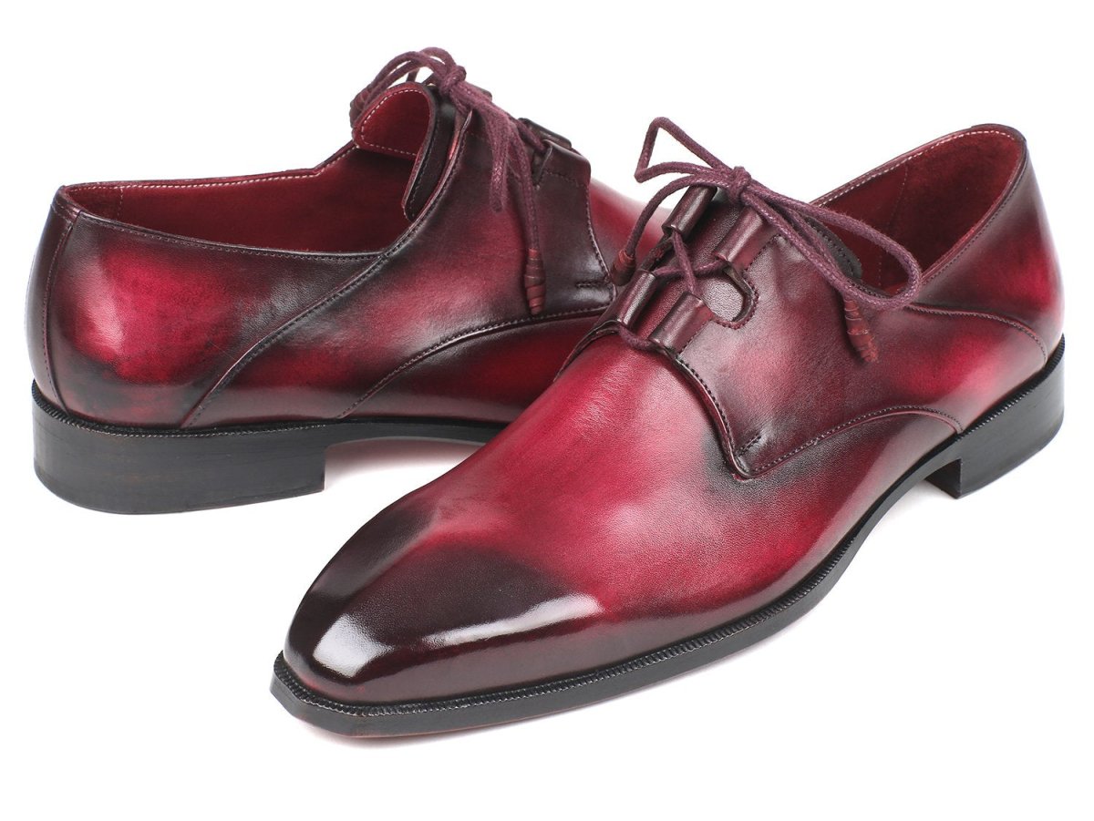 Paul Parkman Ghillie Lacing Bordeaux Dress Shoes (IdGt515 - Brd) by Paul Parkman – Don't Panic Shoes