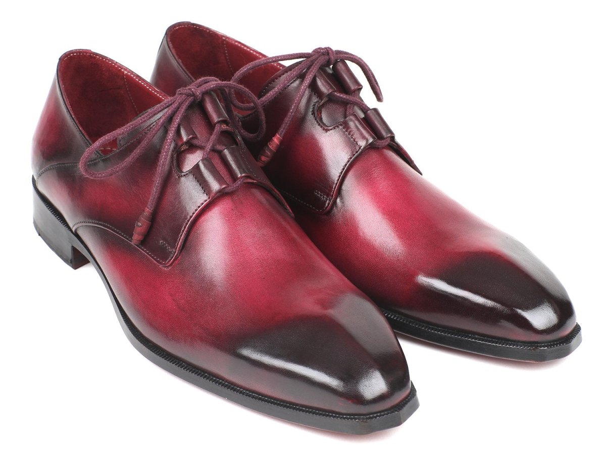 Paul Parkman Ghillie Lacing Bordeaux Dress Shoes (IdGt515 - Brd) by Paul Parkman – Don't Panic Shoes