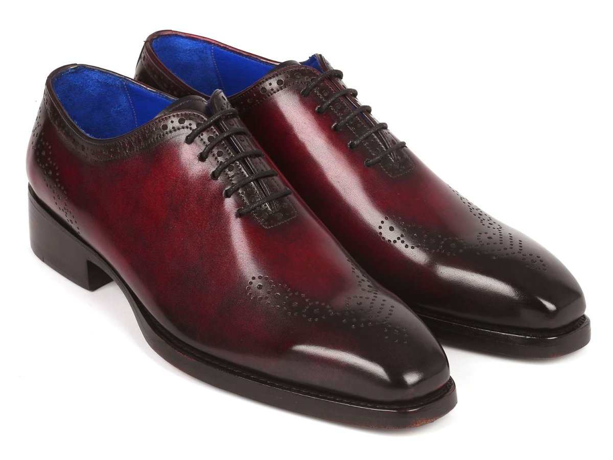 Paul Parkman Goodyear Welted Nched Oxfords Bordeaux (Id7614 - Brd) by Paul Parkman – Don't Panic Shoes