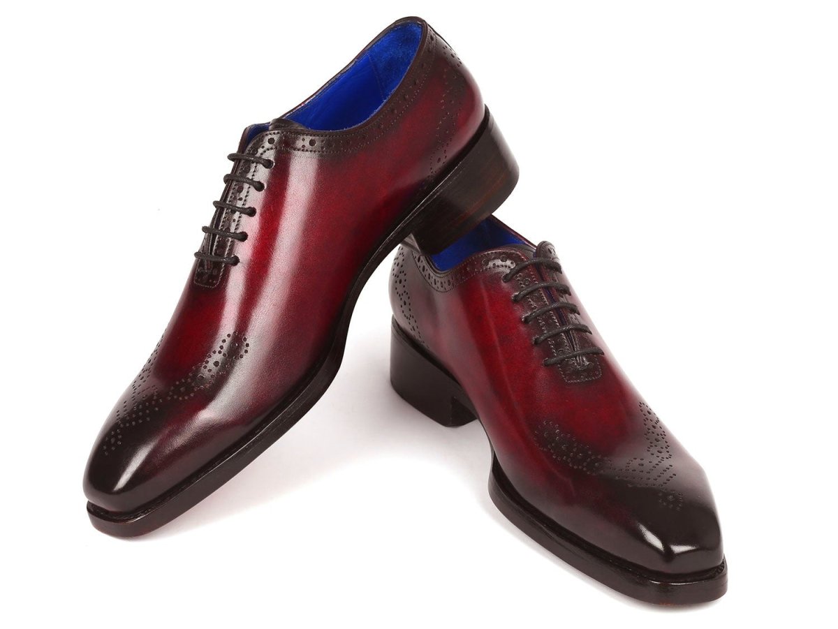 Paul Parkman Goodyear Welted Nched Oxfords Bordeaux (Id7614 - Brd) by Paul Parkman – Don't Panic Shoes