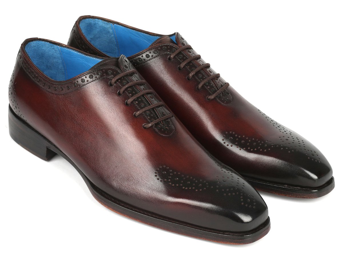 Paul Parkman Goodyear Welted Nched Oxfords Brown (Id7614 - Brw) Shoes by Paul Parkman – Don't Panic Shoes