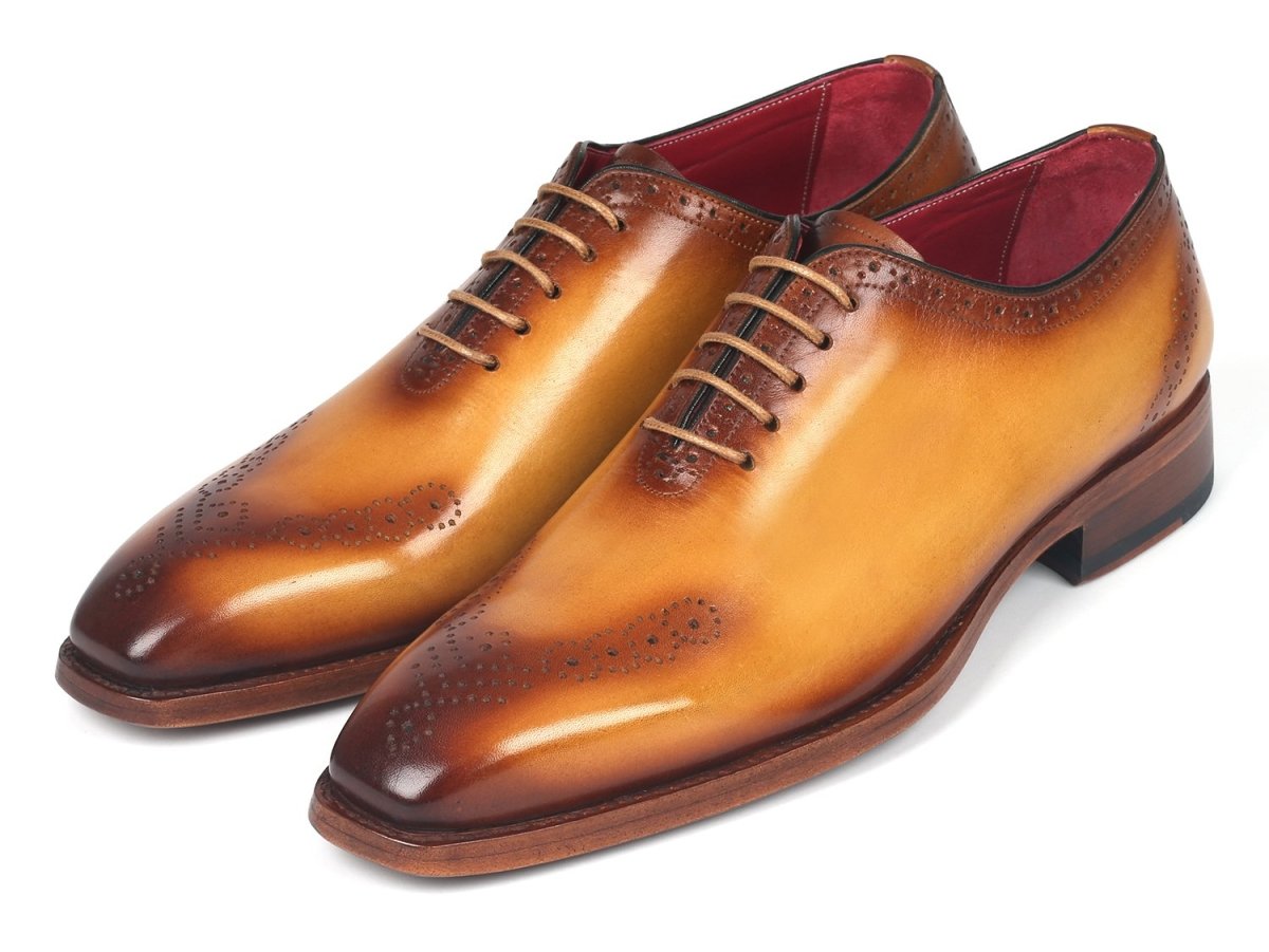 Paul Parkman Goodyear Welted Nched Oxfords Camel (Id7614 - Cml) by Paul Parkman – Don't Panic Shoes
