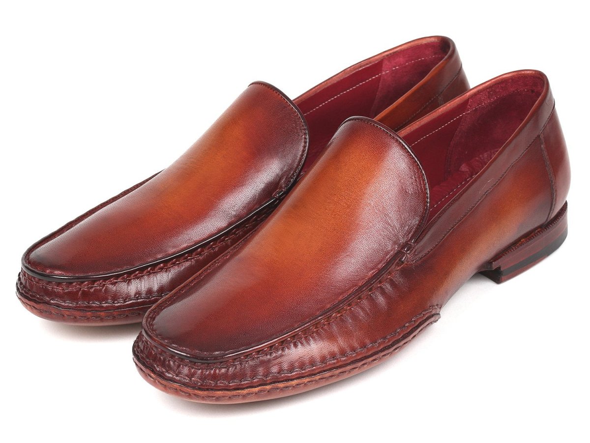 Paul Parkman Hand - Sewn MoccasIns in Brown Shoes by Paul Parkman – Don't Panic Shoes