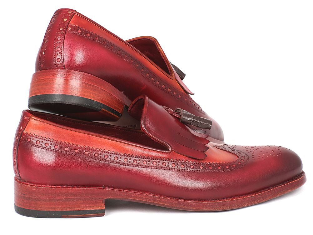 Paul Parkman Kiltie Tassel Loafer Tobacco And Bordeaux (IdKt64cb) by Paul Parkman – Don't Panic Shoes