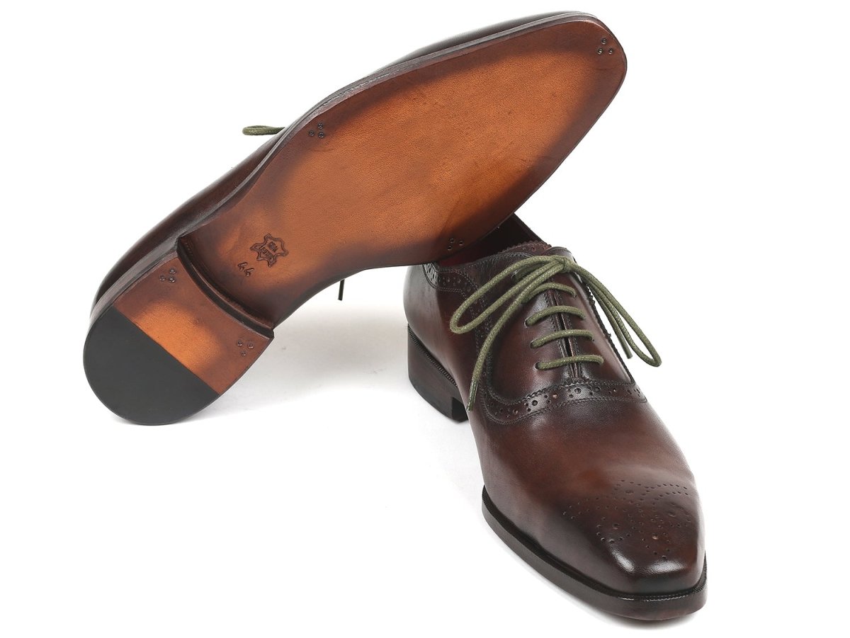 Paul Parkman Men's Brown Medallion Toe Oxfords (IdFs78bw) by Paul Parkman – Don't Panic Shoes