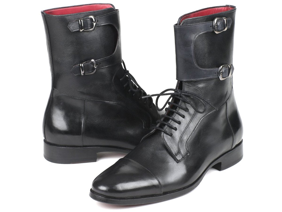 Paul Parkman Men's CalfskIn High Boots in Black Shoes by Paul Parkman – Don't Panic Shoes