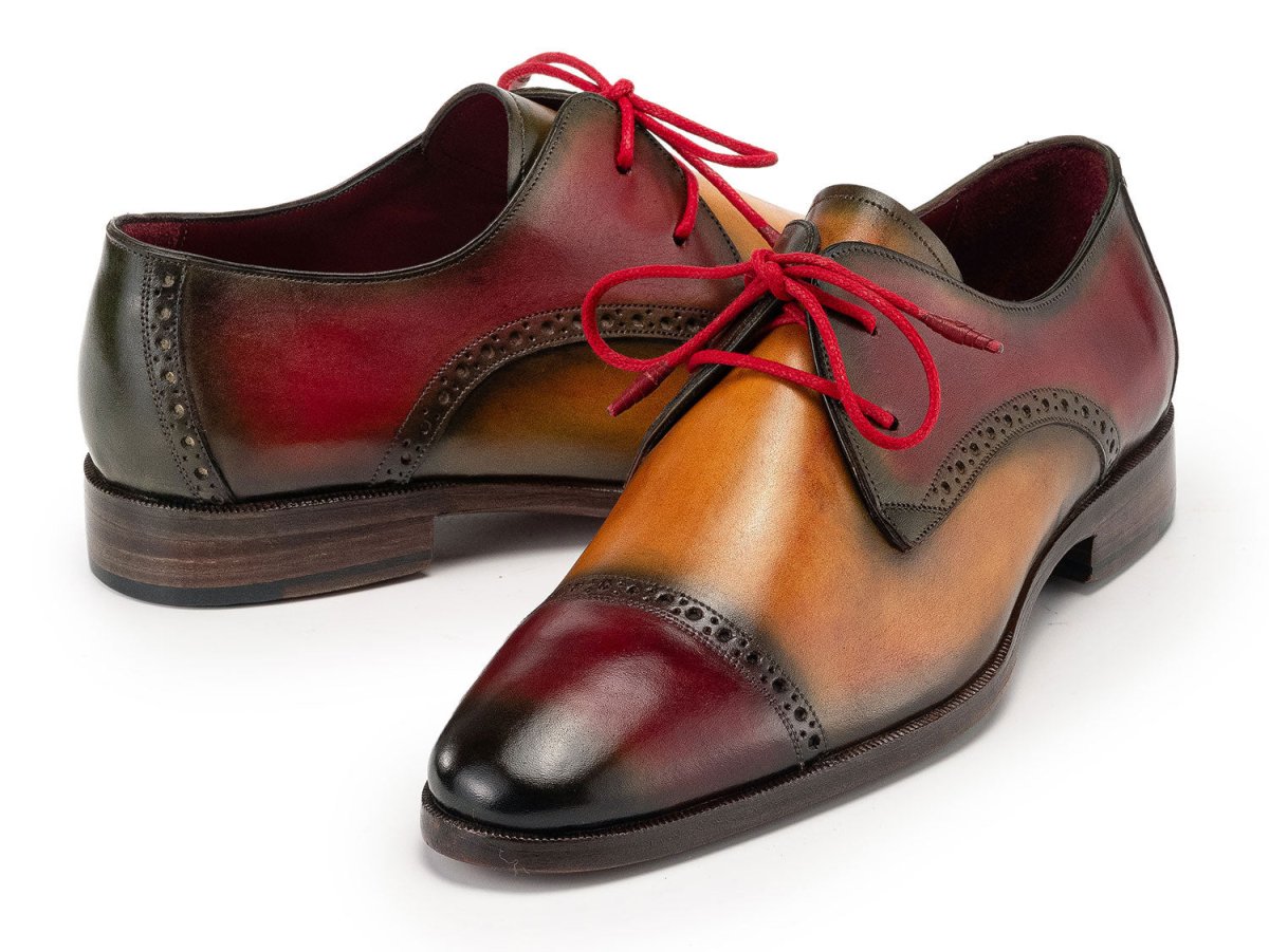Paul Parkman Men's Cap Toe Derby Shoes In Multiple Colors Shoes by Paul Parkman – Don't Panic Shoes