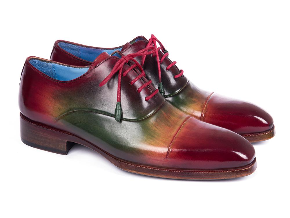 Paul Parkman Men's Captoe Oxfords In Multicolor Shoes by Paul Parkman – Don't Panic Shoes