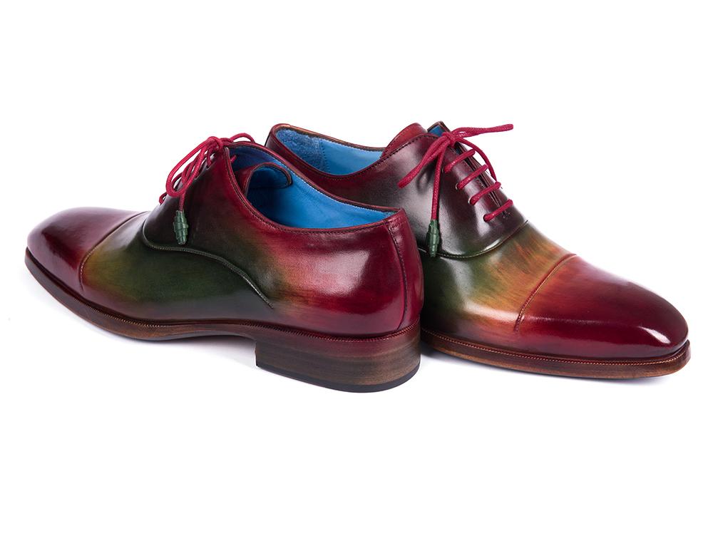 Paul Parkman Men's Captoe Oxfords In Multicolor Shoes by Paul Parkman – Don't Panic Shoes
