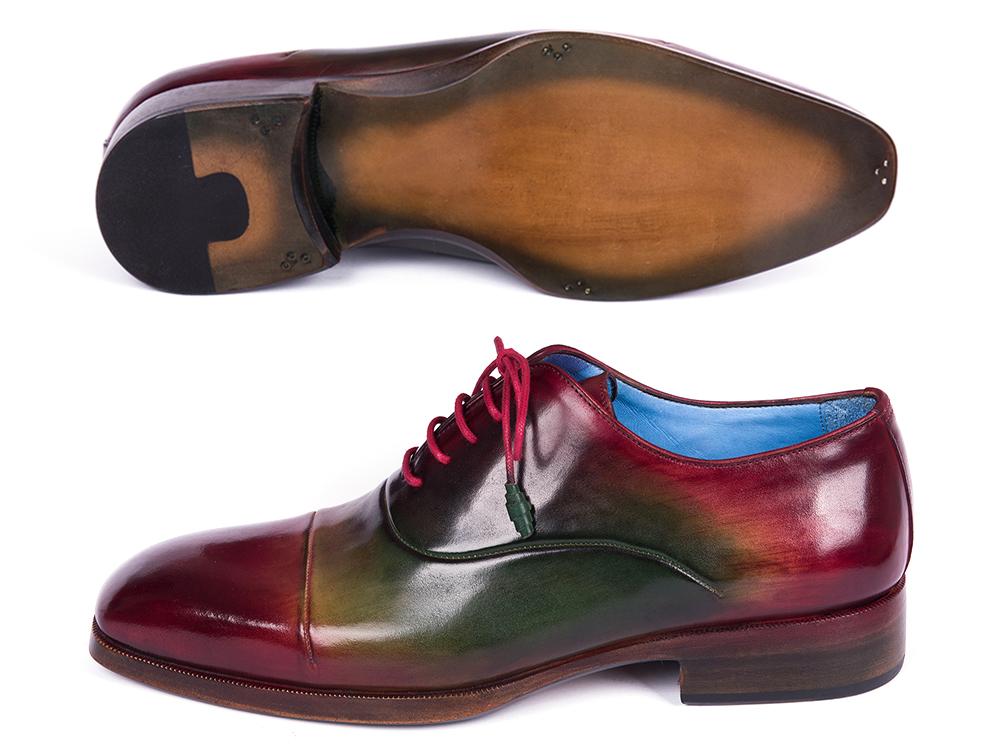 Paul Parkman Men's Captoe Oxfords In Multicolor Shoes by Paul Parkman – Don't Panic Shoes