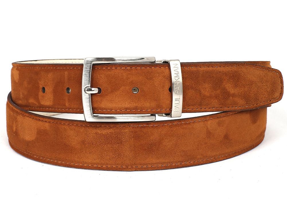 Paul Parkman Men's CusTom Made to Order Tobacco Suede Belt Limited Edition Belts by Paul Parkman – Don't Panic Shoes