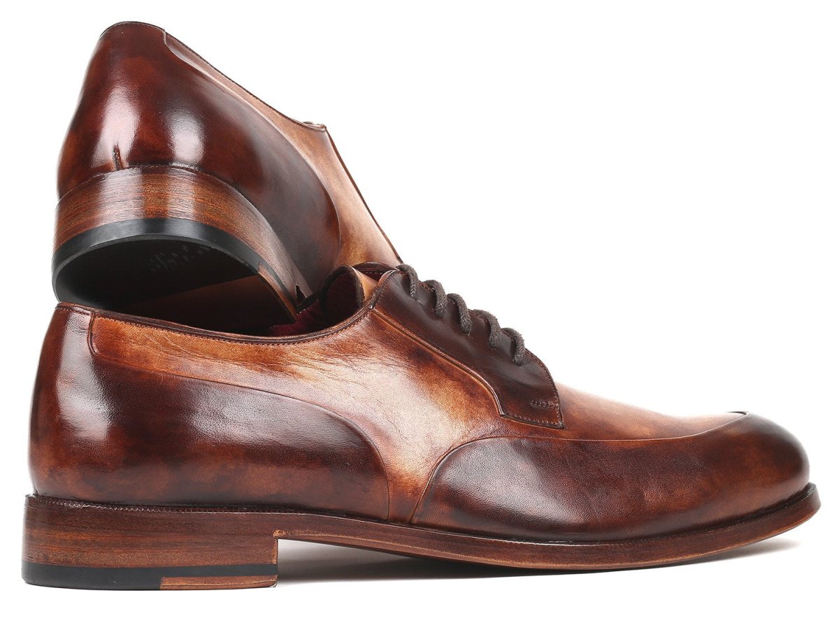 Paul Parkman Men's Dual Tone Brown Derby Shoes (Id995 - Brw) by Paul Parkman – Don't Panic Shoes