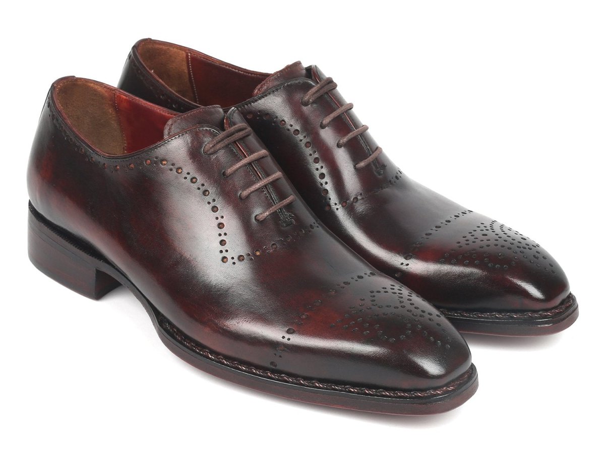 Paul Parkman Men's Goodyear Welted Oxfords In Dark Bordeaux Shoes by Paul Parkman – Don't Panic Shoes