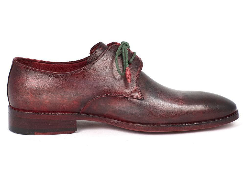 Paul Parkman Men's Hand - PaInted Leather Derby Shoes in Mixed Color Shoes by Paul Parkman – Don't Panic Shoes
