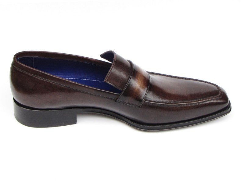 Paul Parkman Men's Hand - PaInted Loafers in Bronze Shoes by Paul Parkman – Don't Panic Shoes