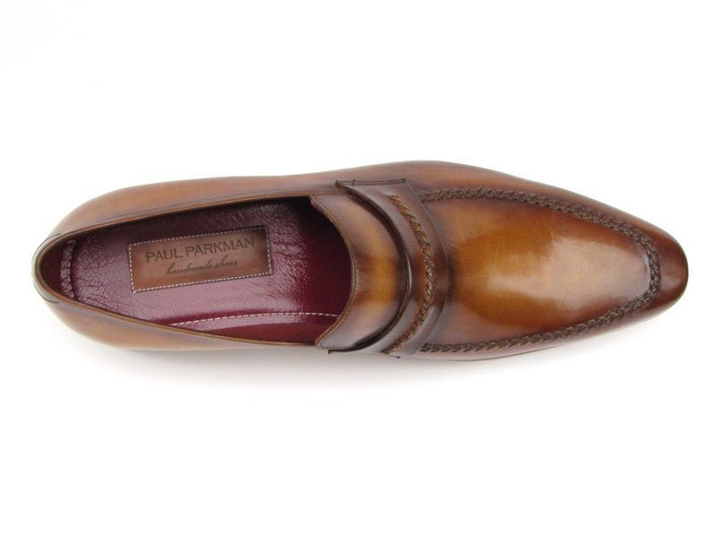 Paul Parkman Men's Handmade Leather Loafers In Brown Shoes by Paul Parkman – Don't Panic Shoes