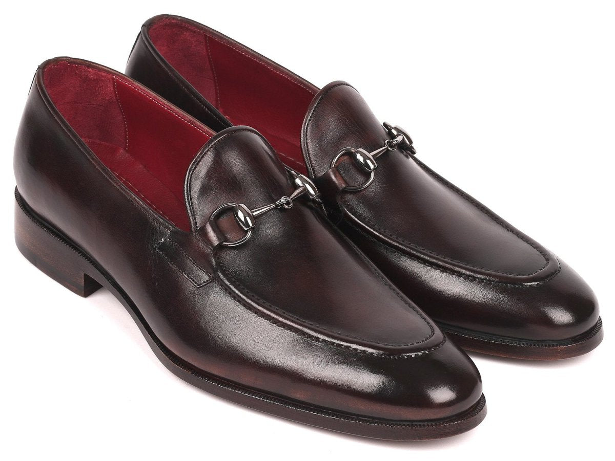 Paul Parkman Men's Horsebit Loafers In Dark Brown Shoes by Paul Parkman – Don't Panic Shoes