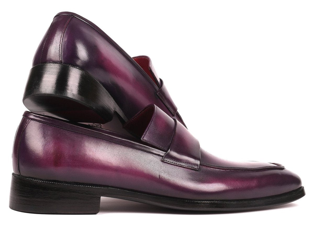 Paul Parkman Men's Loafers In Purple Shoes by Paul Parkman – Don't Panic Shoes