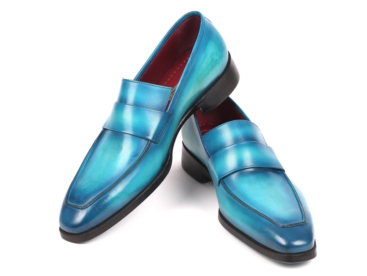 Paul Parkman Men's Loafers Turquoise (Id093 - Trq) by Paul Parkman – Don't Panic Shoes