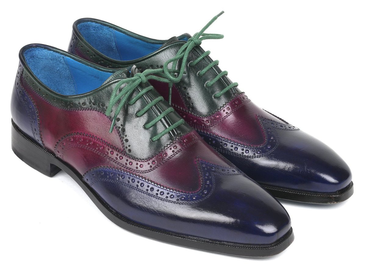 Paul Parkman Men's Multicolor Wingtip Oxfords (IdPp2284) by Paul Parkman – Don't Panic Shoes