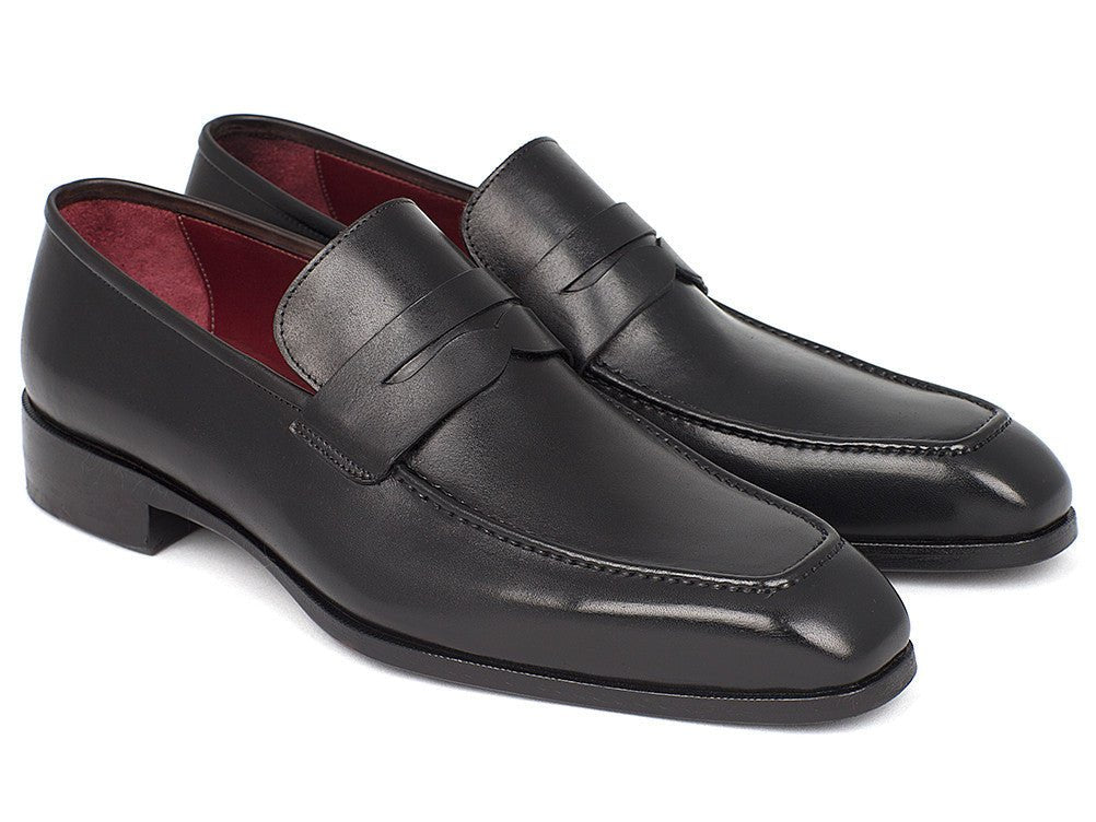 Paul Parkman Men's Penny Loafer Black Calfskin (Id10blk29) by Paul Parkman – Don't Panic Shoes