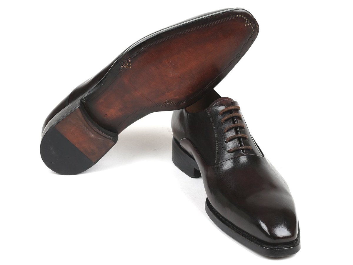 Paul Parkman Men's PlaIn Toe Oxfords in Brown Shoes by Paul Parkman – Don't Panic Shoes