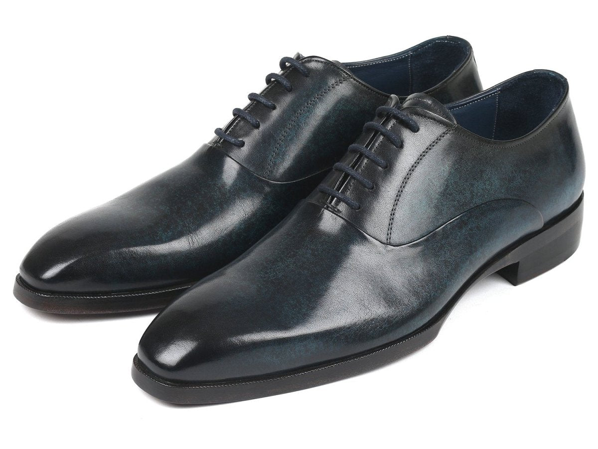 Paul Parkman Men's Plain Toe Oxfords Navy (Id5523 - Nvy) by Paul Parkman – Don't Panic Shoes