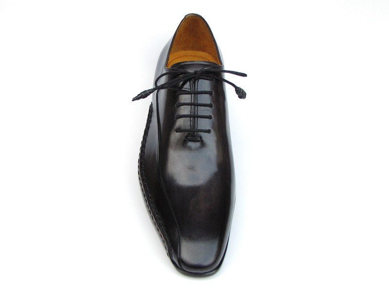 Paul Parkman Men's Side Handsewnleather Oxfords In Black Shoes by Paul Parkman – Don't Panic Shoes