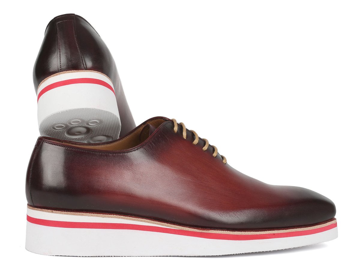 Paul Parkman Men's Smart Casual Wholecut Oxfords Bordeaux (Id191 - Brd) Shoes by Paul Parkman – Don't Panic Shoes