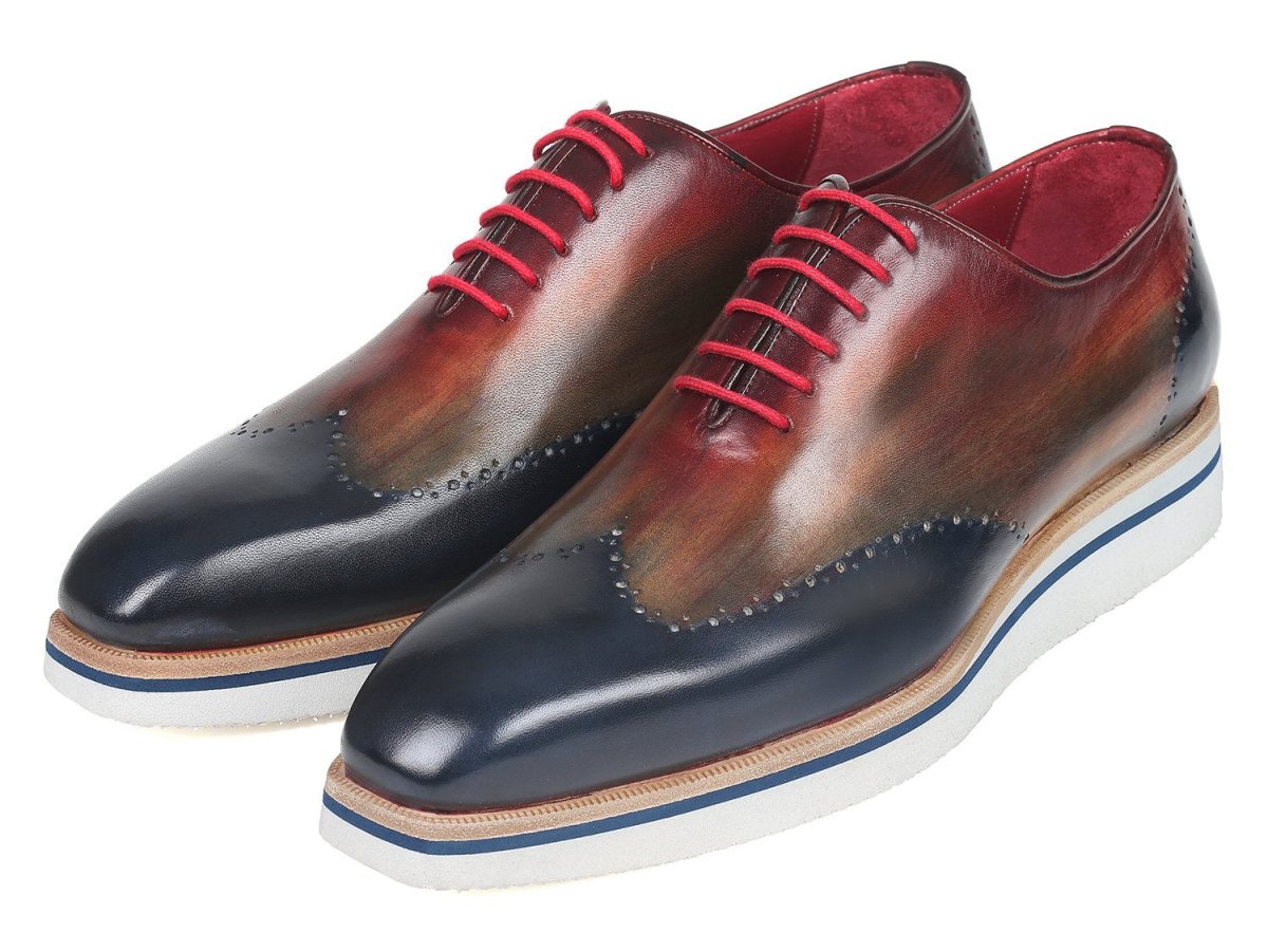 Paul Parkman Men's Smart Casual WIngtip Oxfords in Multiple Colors Shoes by Paul Parkman – Don't Panic Shoes