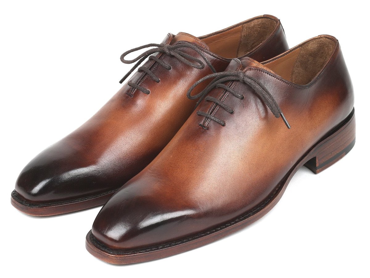Paul Parkman Men's Wholecut Oxfords Brown Leather (Id3222 - Brw) by Paul Parkman – Don't Panic Shoes