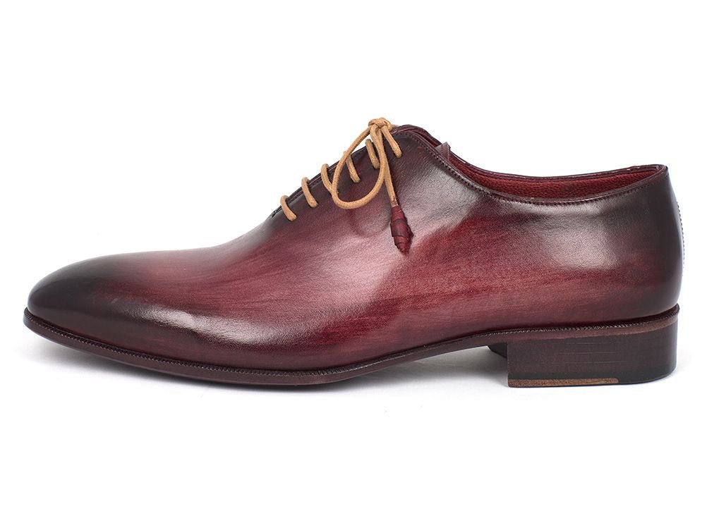 Paul Parkman Men's Wholecut PlaIn Toe Oxfords in Burgundy Shoes by Paul Parkman – Don't Panic Shoes