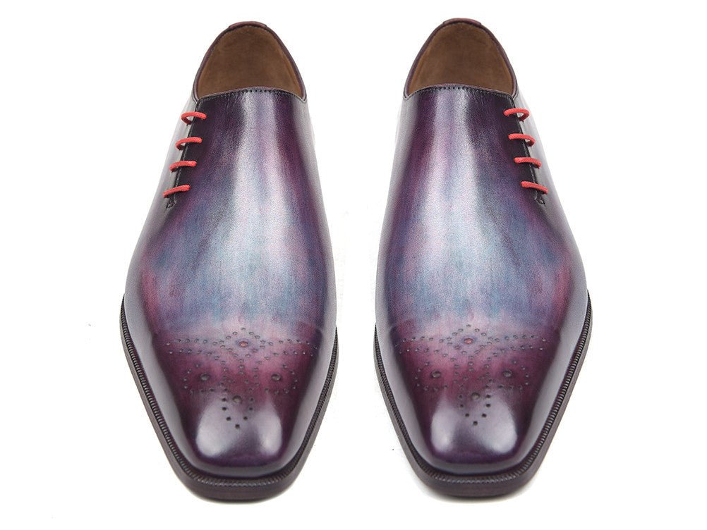 Paul Parkman Side Lace Oxfords Purple (Id901f89) by Paul Parkman – Don't Panic Shoes