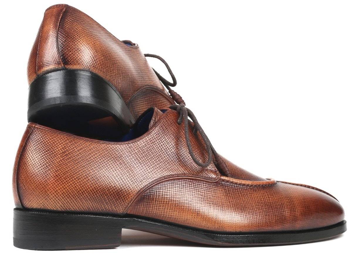 Paul Parkman Split Toe Men's Brown Derby Shoes (Id8871brw) by Paul Parkman – Don't Panic Shoes