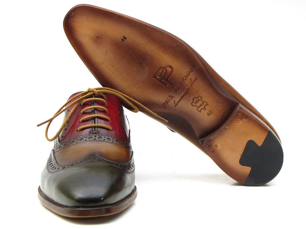 Paul Parkman Three Tone Wingtip Oxfords (IdPp22f75) by Paul Parkman – Don't Panic Shoes