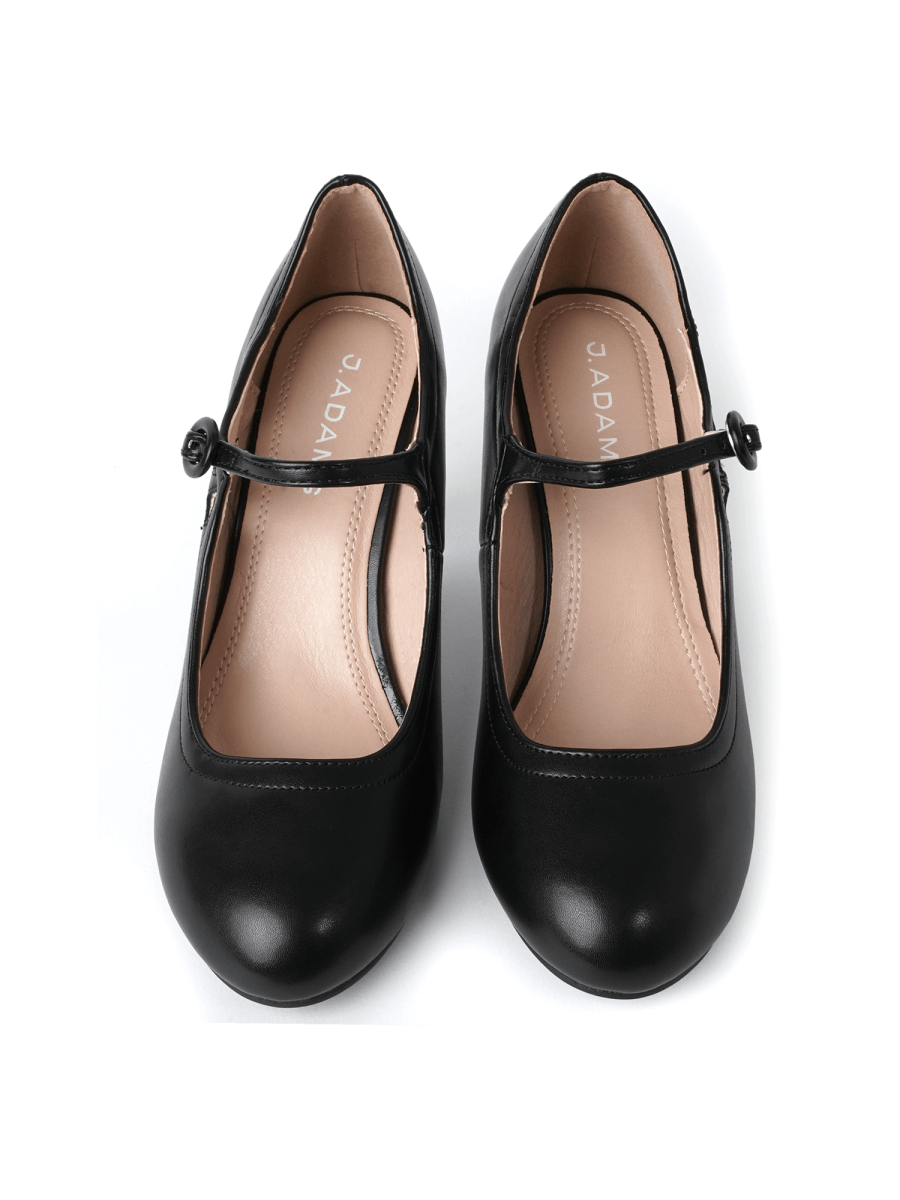 Pixie | Black Heels by J.Adams – Don't Panic Shoes